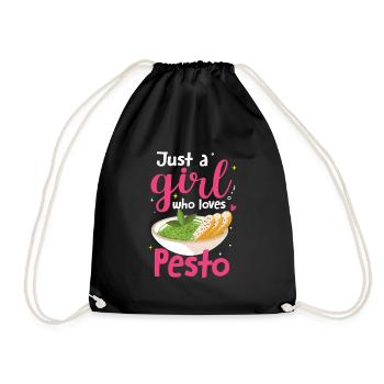 Pesto - Turnbeutel - Schwarz - Vorne