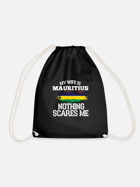 Mauritius - Turnbeutel - Schwarz