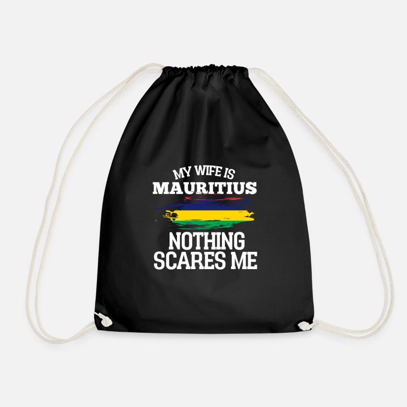 Mauritius - Turnbeutel - Schwarz