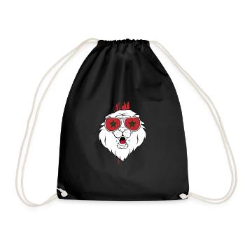 Morocco - Drawstring Bag - black - Front