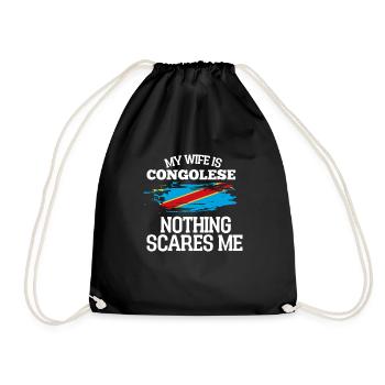 Congo Épouse - Sac de sport léger - noir - Devant
