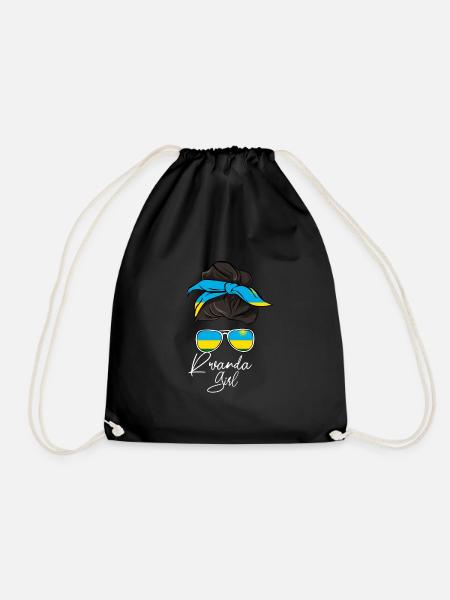 Rwanda - Sac de sport léger - noir