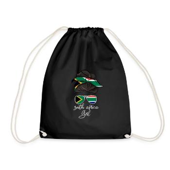 Afrique du Sud - Sac de sport léger - noir - Devant