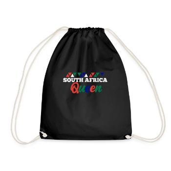 South Africa - Drawstring Bag - black - Front