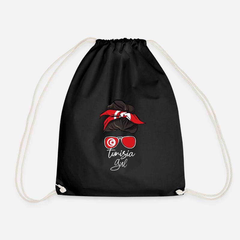 Tunisie - Sac de sport léger - noir
