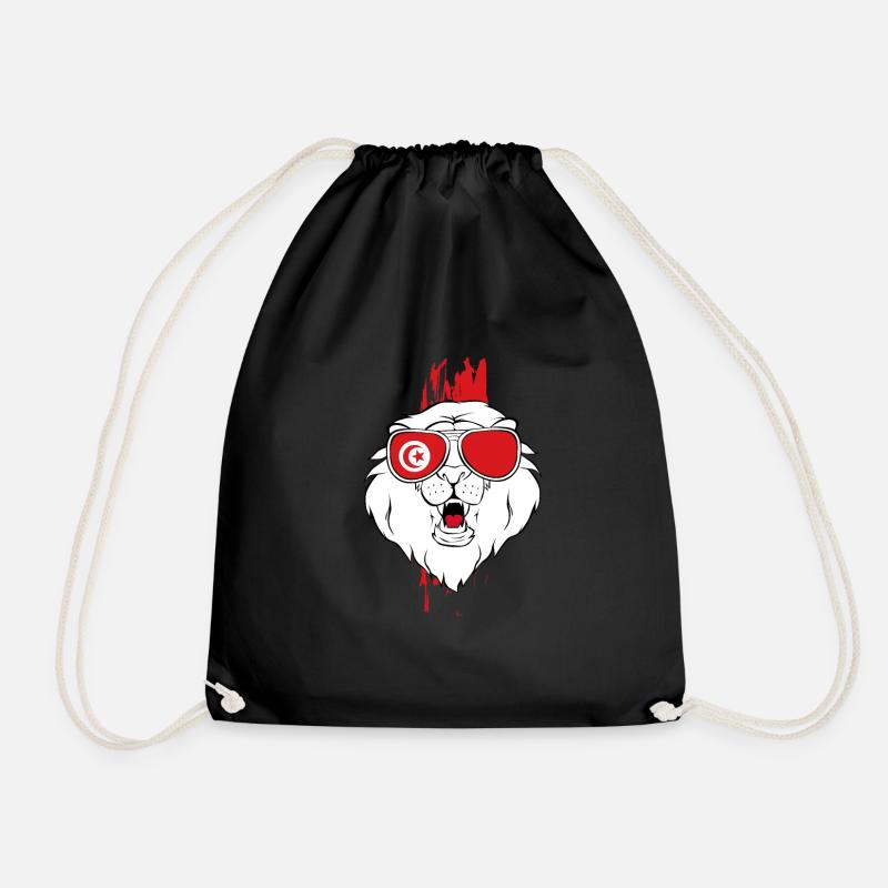 Tunisie - Sac de sport léger - noir