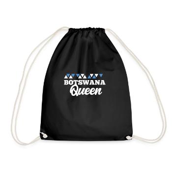 Botswana - Turnbeutel - Schwarz - Vorne