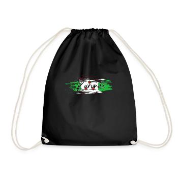 Burundi - Drawstring Bag - black - Front