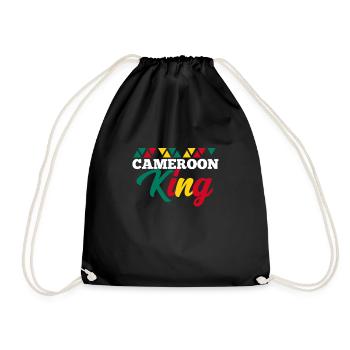 Kamerun - Turnbeutel - Schwarz - Vorne