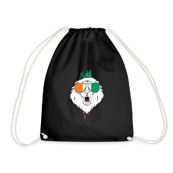 Côte d’Ivoire - Sac de sport léger - noir - Devant