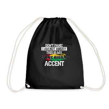 Kenya - Drawstring Bag - black - Front
