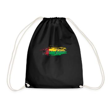 Guinea Bissau - Drawstring Bag - black - Front