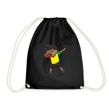 Guinée Fille - Sac de sport léger - noir - Devant