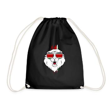 Kenya - Drawstring Bag - black - Front