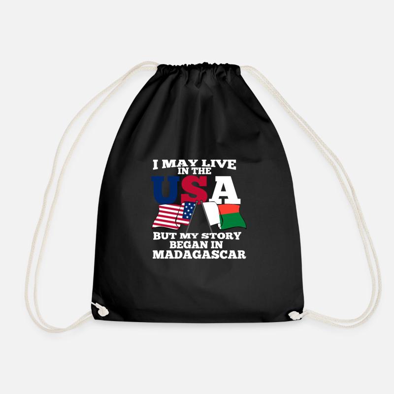 Madagascar - Sac de sport léger - noir