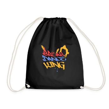 Breakdancing - Drawstring Bag - black - Front