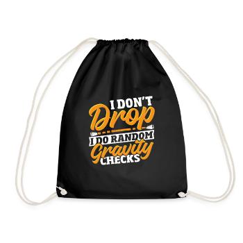 Bâton Twirling Bâton Twirler cadeau - Sac de sport léger - noir - Devant