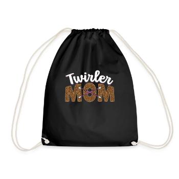 Bâton Twirling Bâton Twirler cadeau - Sac de sport léger - noir - Devant