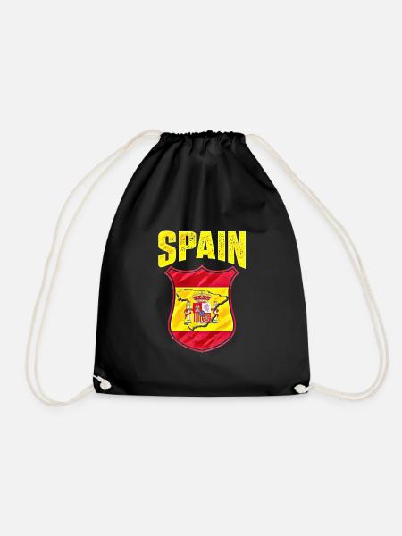 Spanien - Turnbeutel - Schwarz