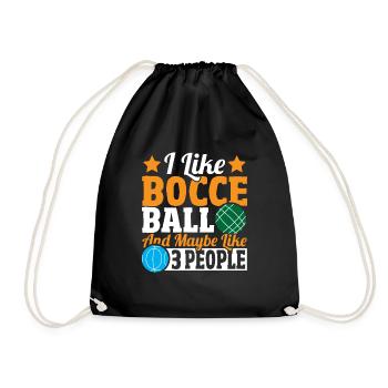 Lyonnaises - Sac de sport léger - noir - Devant