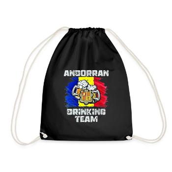 Andorra Drinking Team - Sac de sport léger - noir - Devant
