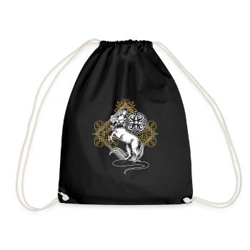 Phönix Zentaur Geschenk - Turnbeutel - Schwarz - Vorne