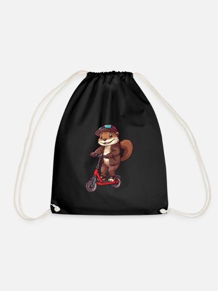 Otter Roller - Turnbeutel - Schwarz