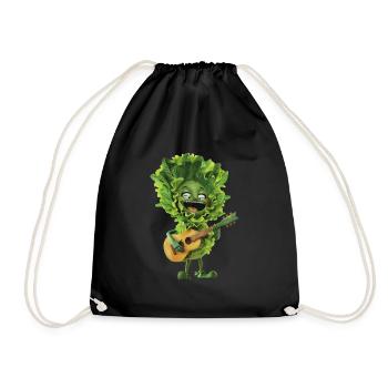 Salade Guitare - Sac de sport léger - noir - Devant