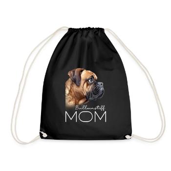 Bullmastiff Mama - Drawstring Bag - black - Front