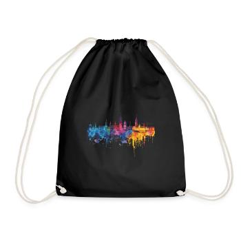 Nuremberg - Drawstring Bag - black - Front