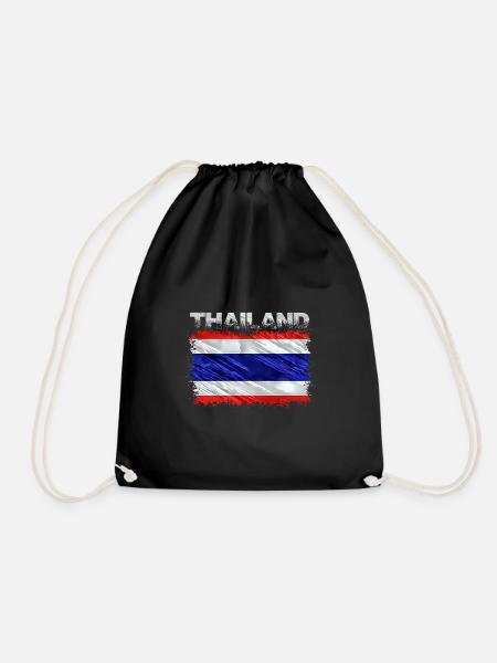 Thailand - Turnbeutel - Schwarz