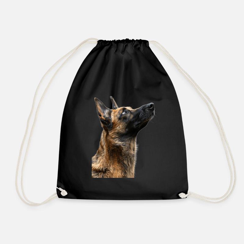 Belgischer Malinois - Turnbeutel - Schwarz