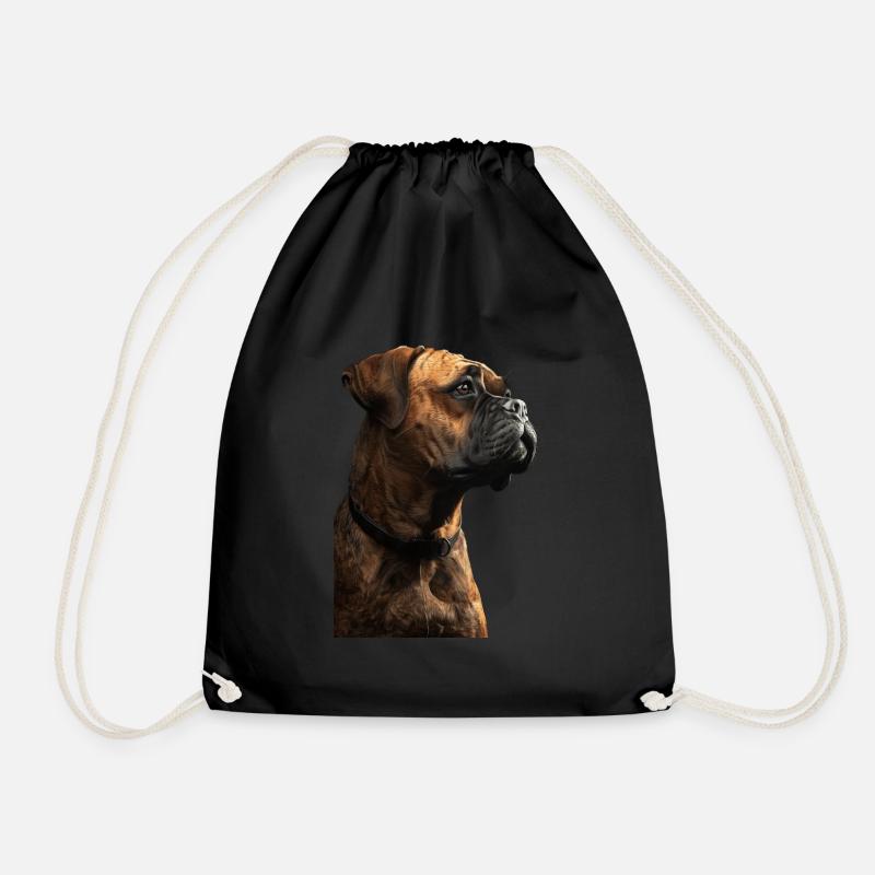 Bullmastiff - Turnbeutel - Schwarz