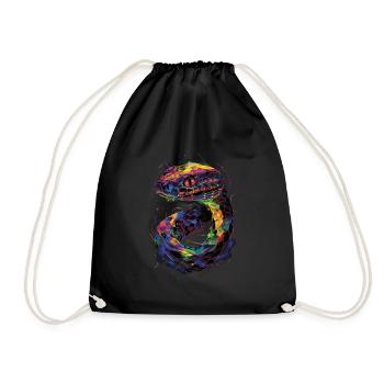 Serpent - Sac de sport léger - noir - Devant