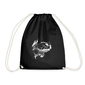 Tortue - Sac de sport léger - noir - Devant