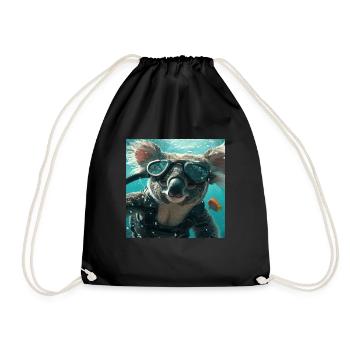 Koala - Sac de sport léger - noir - Devant