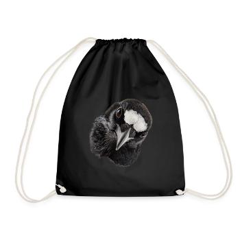 Pie - Sac de sport léger - noir - Devant