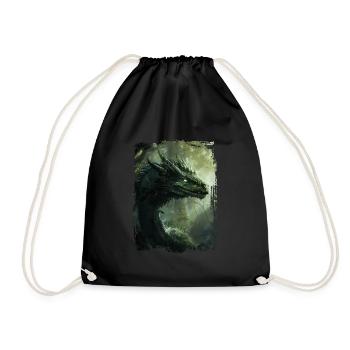 Kite - Drawstring Bag - black - Front