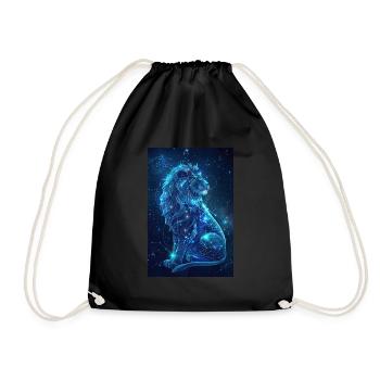 Verseau - Sac de sport léger - noir - Devant