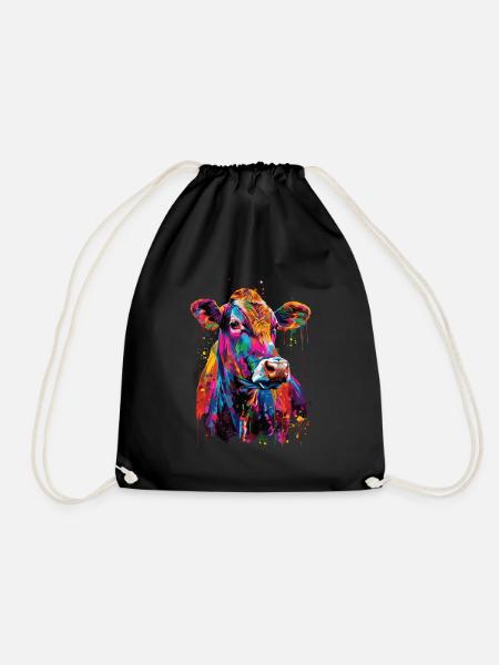 Vache - Sac de sport léger - noir