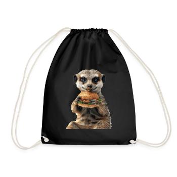 Suricate - Sac de sport léger - noir - Devant