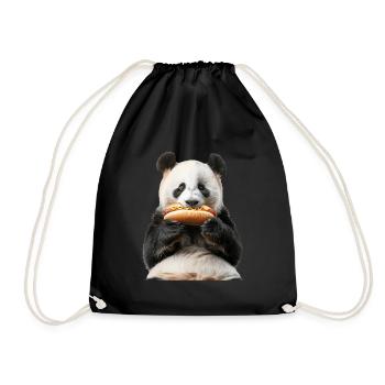 Panda - Sac de sport léger - noir - Devant