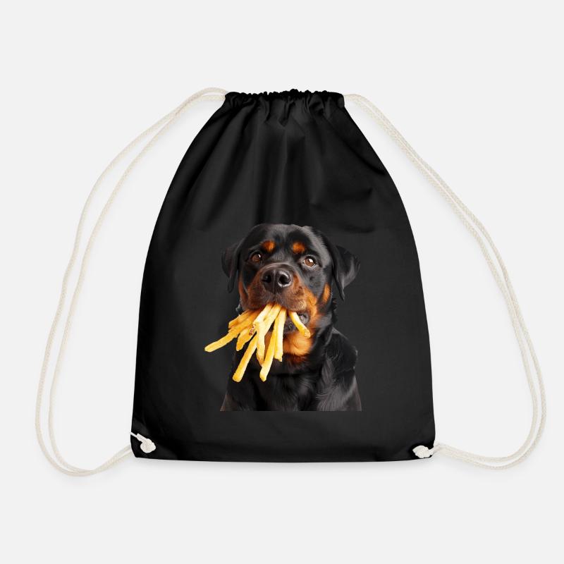 Rottweiler - Turnbeutel - Schwarz