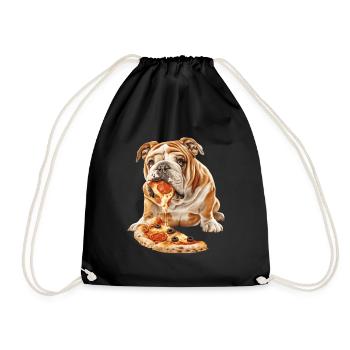Bouledogue - Sac de sport léger - noir - Devant