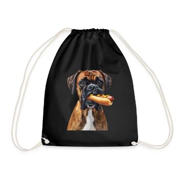 Boxeur - Sac de sport léger - noir - Devant