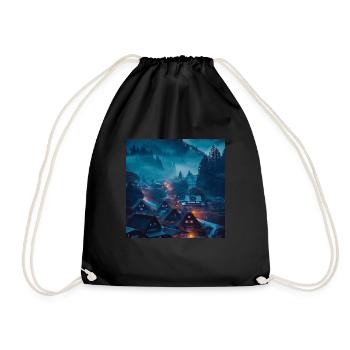 Japon - Sac de sport léger - noir - Devant
