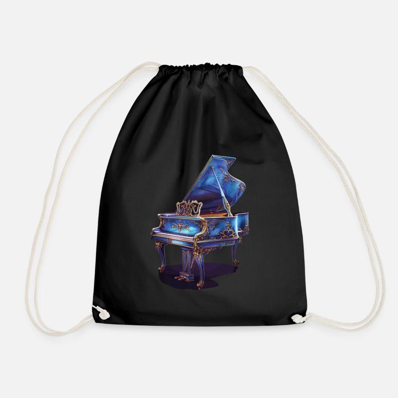 Piano - Sac de sport léger - noir