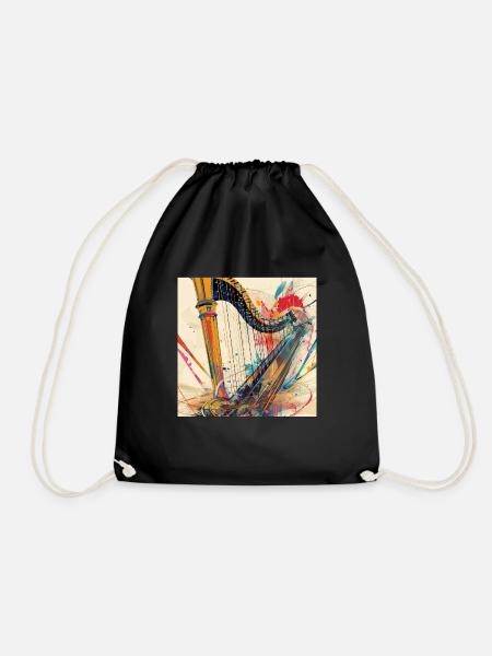 Harpe - Sac de sport léger - noir