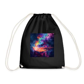 Percussion - Drawstring Bag - black - Front