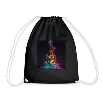 Guitare - Sac de sport léger - noir - Devant